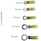 Electriduct Heat Shrink Ring Terminal, Yellow, 25 PK HS-HP-RT-10.5-YL-25 - alternate 1
